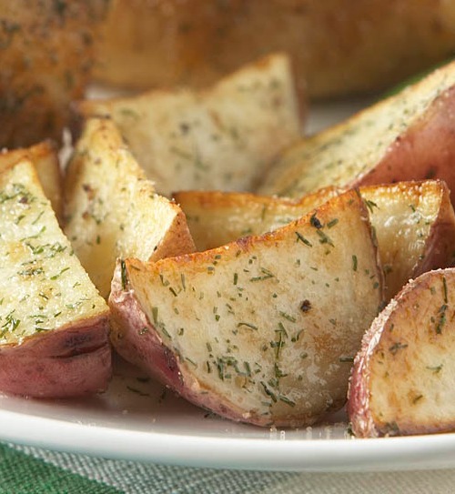 Easy Dill Roasted Red Potatoes
