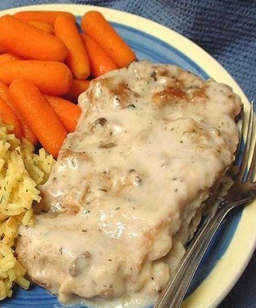 These Awesome Baked Pork Chops remain moist and tender, and the sauce is to die for! You probably have all the ingredients in your kitchen to make this!