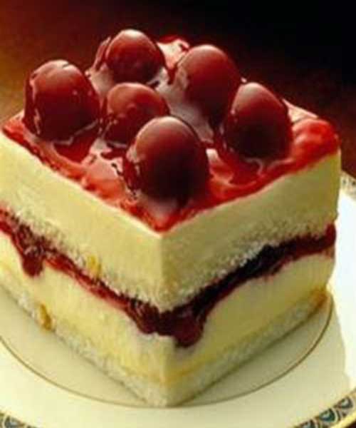 Cherry Angel Cream Cake