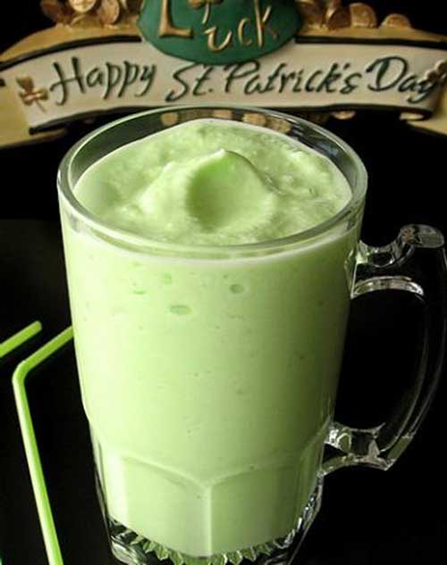 Recipe for Lucky Leprechaun Lime Drink