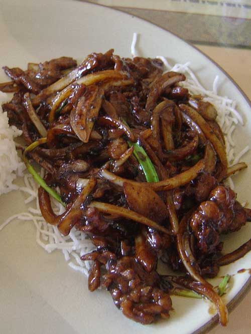 Recipe for Mongolian Beef