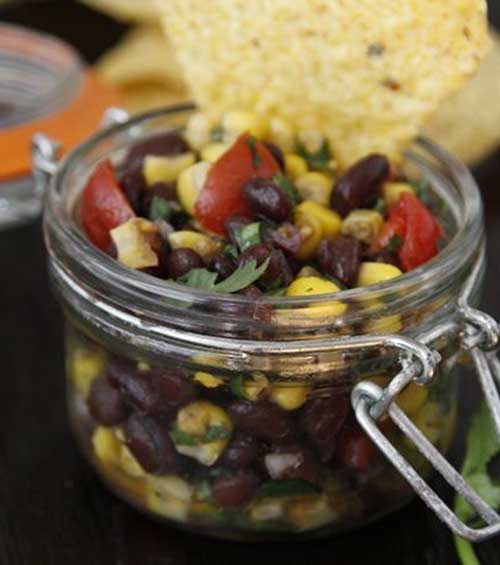 Recipe for Corn and Black Bean Salsa - If you’re not a fan of chopping but love homemade salsa, this is the recipe for you!