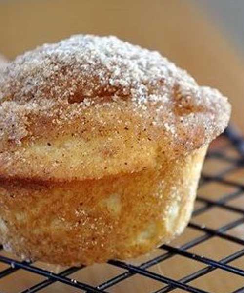 Eat these warm – when warm, these French Breakfast Muffins pretty much just melt in your mouth and it’s heavenly. You will have leftover melted butter and cinnamon sugar but FEAR NOT! Just tear off little pieces of muffin, dip in butter, then in cinnamon sugar, place in mouth and then think “Thank you”!
