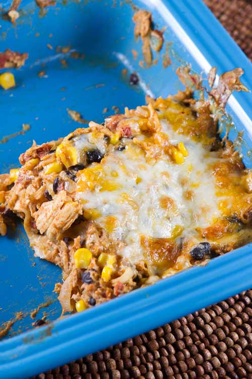 If you’re looking for something easy and satisfying after a long day, this Mexican Chicken Casserole recipe will help you end the day on a high note.