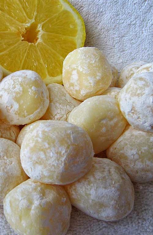 The texture of these White Chocolate Lemon Truffles are silky smooth. Hints of lemon ooze out of this velvety white chocolate. The best part is they are so easy to make.