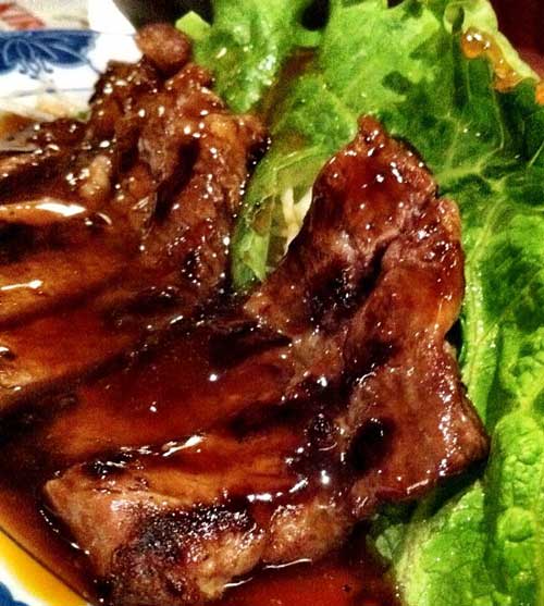 Recipe for Low Carb Teriyaki Beef - This teriyaki recipe is great as a sauce or a marinade and for just about any type of meat. I was very pleased with how it turned out.