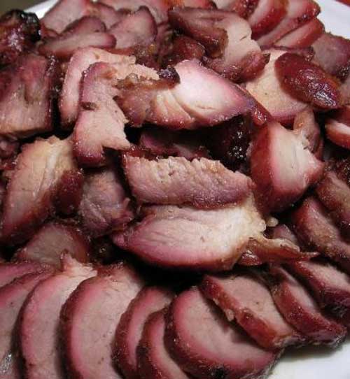 My method for making Chinese roast pork, which I learned from my mom, is very easy, and still produces very succulent and drool-worthy meat.