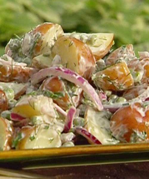 Recipe for Country Potato Salad - Looking for a tasty, low calorie potato salad recipe to take to a Memorial Day BBQ this year? Try this healthier version of a popular Southern recipe for Country Potato Salad, and enjoy the flavors you love without the guilt.