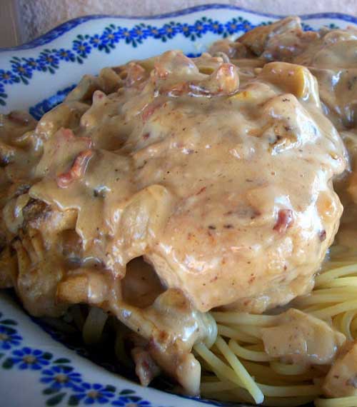 Recipe for Country Club Chicken - Here is another recipe that is amazing and didn't disappoint! Seriously delicious and definitely a comfort meal!