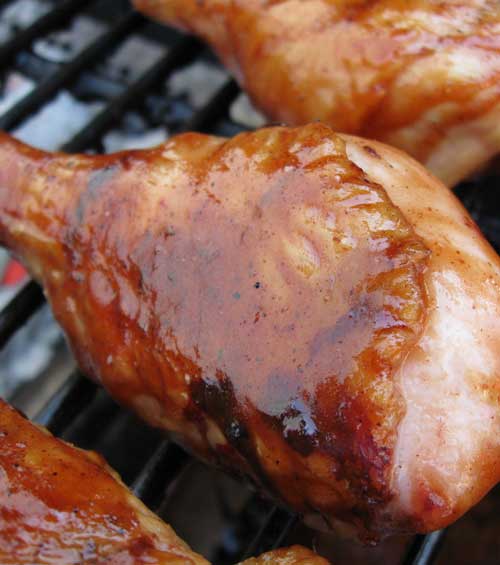 This is the PERFECT recipe for grilled chicken. These BBQ Chicken Drumsticks Wrapped in Bacon are my goto almost everytime we fire up the grill.