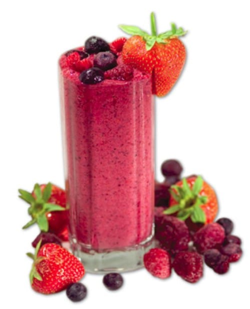 Recipe for Berry Antioxidant Smoothie - Kick start your morning with a great tasting smoothie full of antioxidants that will boost your energy throughout the day! 