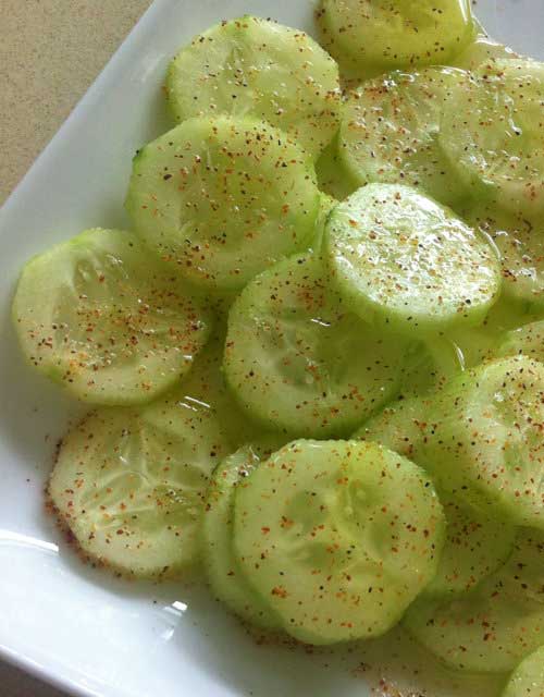 This Cucumber Delite is my new favorite, healthy afternoon snack. It is so easy to make and tastes delicious.