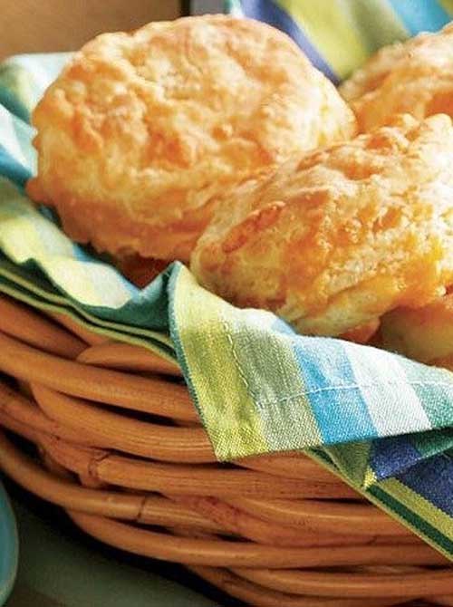 Because of all the delicious cheese, these Flaky Cheese Biscuits may spread a bit as they bake, but they taste so good, it really doesn’t matter how they look.