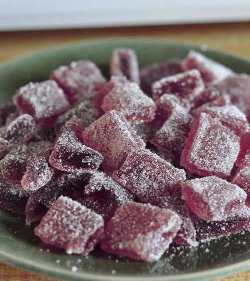 These Grape Gumdrops are made with real fruit juice, not nasty artificial flavors or gelatin!