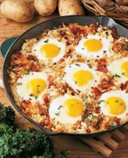 My sister-in-law always made this delicious breakfast dish when we were camping, it’s a sure hit with the breakfast crowd!