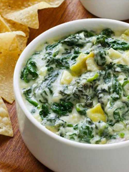 This recipe for The Best Spinach and Artichoke Dip is just too easy; it’s pretty much heating and mixing everything together.