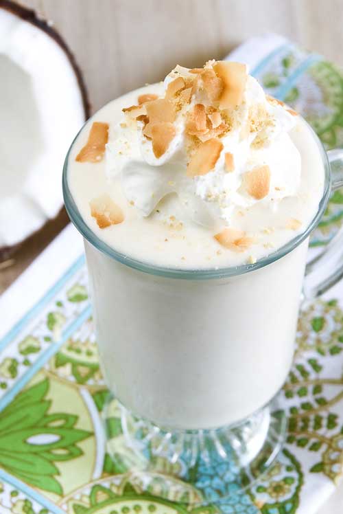 Coconut cream pie is my absolute favorite pie of all time. And now this Coconut Cream Pie Milkshake is my favorite milkshake flavor of all time.