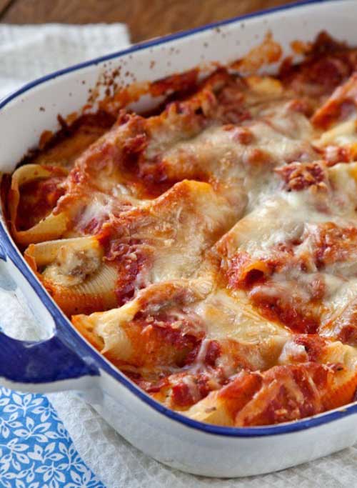 Now, if this hearty, homey, stick-to-your-ribs, Italian Sausage and Cheese Stuffed Shells doesn’t hit the spot, I don’t know what will.