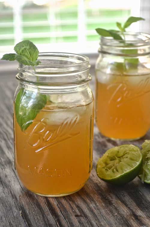 Recipe for Apple Cider Mojito - A super-quick way to spruce up a get-together or just make an ordinary meal a little more festive.