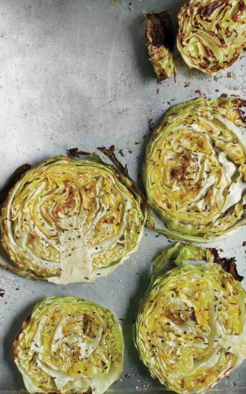 These Roasted Cabbage Wedges are super simple to make, this healthy side dish packs a crunchy, flavorful punch.