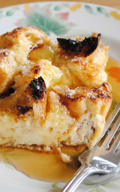 This Creme Brulee French Toast Casserole makes for a fantastic breakfast or brunch treat. Especially because all the prep work is done the night before and you just have to pop it in the oven in the morning.