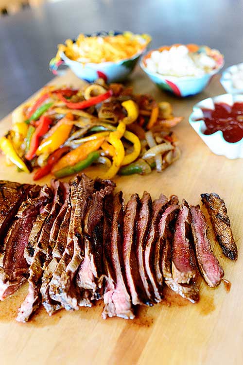 When I get a hankering for steak fajitas, I pretty much can think of nothing else until I eat them. This is my go to recipe for those times.