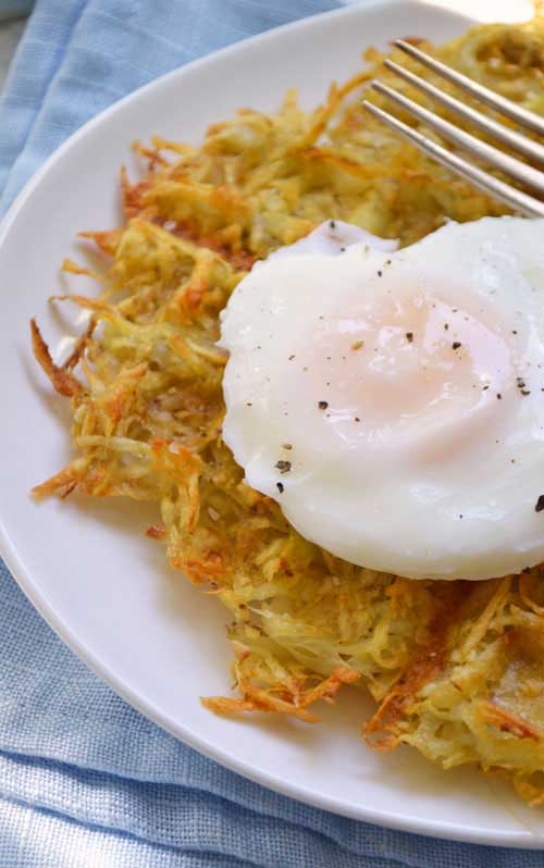 Crispy Hash Browns – in the Waffle Iron