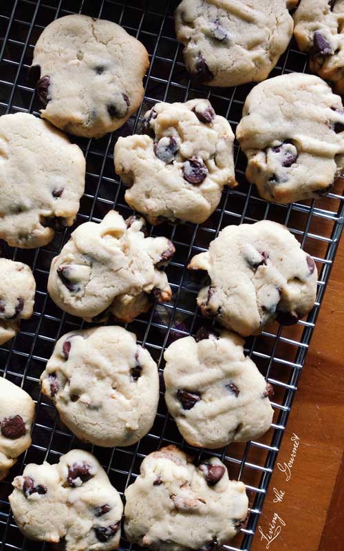 With the addition of crushed pretzels to the cookie dough, these easy Chocolate Chip Pretzel Cookies are the perfect balance between salty and sweet.