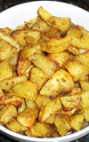 Oven Roasted Garlic Potatoes