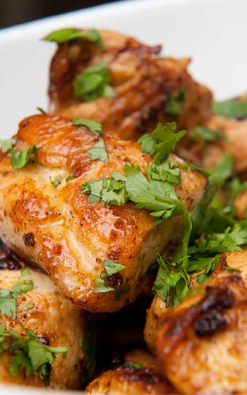 This Quick Lime Cilantro Chicken recipe is wonderful, and a much faster alternative to marinating chicken. So easy and so tasty!