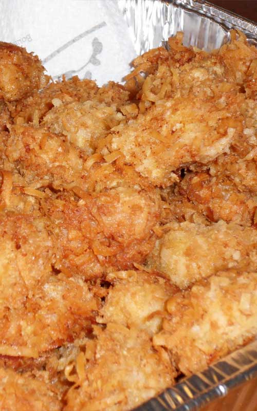 Do you love coconut shrimp as much as we do? If so, then you’ll love this Coconut Crusted Halibut, a healthy twist on the well- known recipe.