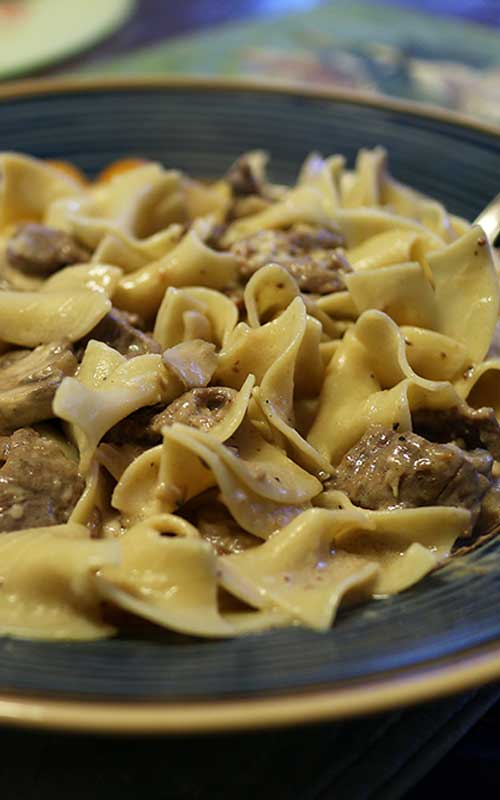 This 30-minute Easy & Delicious Beef Stroganoff recipe is comfort food at its best!