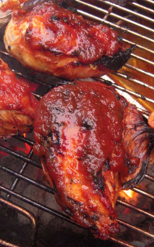 Saucealicious. Is that a word? We hope so because it's the only way to describe this BBQ Chicken.