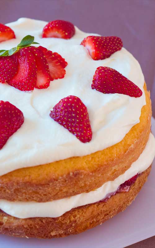 Strawberry shortcake is the iconic strawberries and cream dessert, and for good reason, but for me, this Strawberry Cream Cake is a step above.